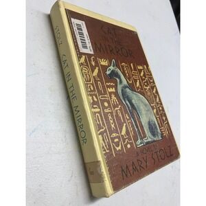 Cat in the Mirror‎ Mary Stolz 1975 First Edition Hardcover Ancient Egypt Fiction